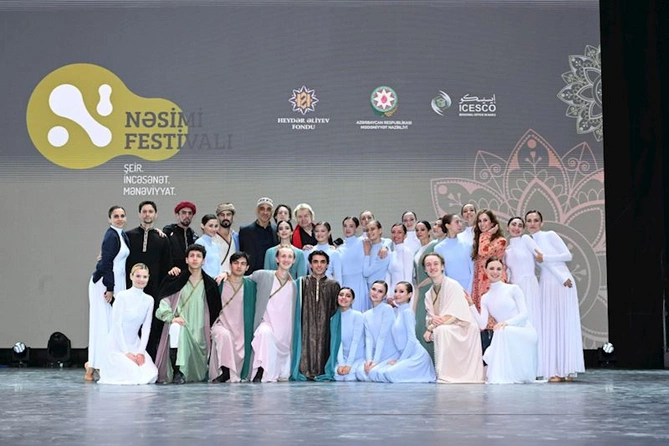 Nəsimi Bağları Kompleksində “Nəsimi dastanı” baletinin təqdimatı olub — FOTOLAR