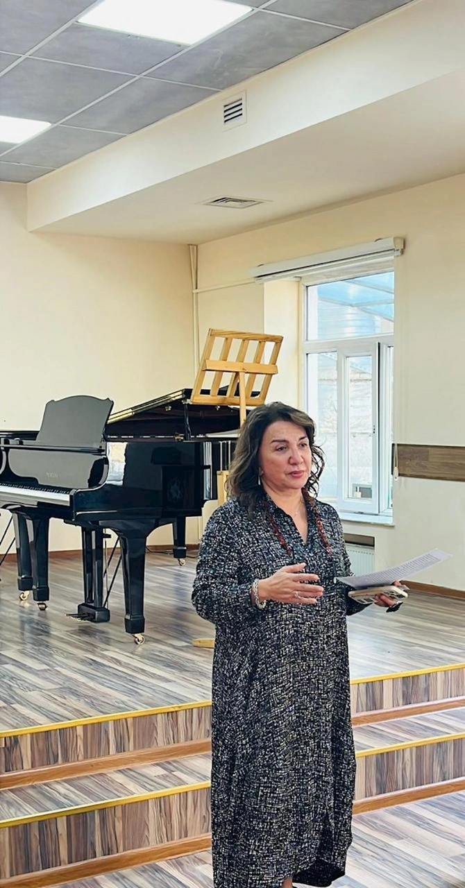 Bakı Musiqi Akademiyasında ustad dərsi təşkil olunub — FOTOLAR