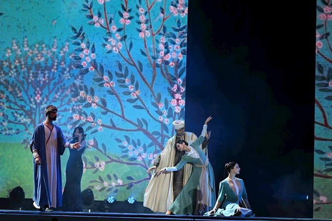 Nəsimi Bağları Kompleksində “Nəsimi dastanı” baletinin təqdimatı olub — FOTOLAR