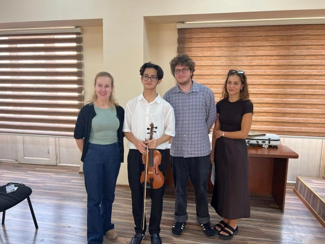 Bakı Musiqi Akademiyasında ustad dərsi təşkil olunub — FOTOLAR