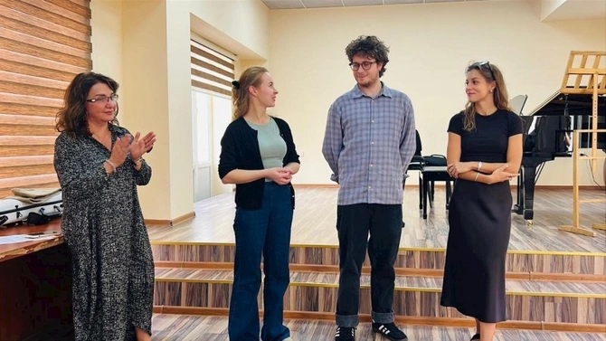 Bakı Musiqi Akademiyasında ustad dərsi təşkil olunub — FOTOLAR