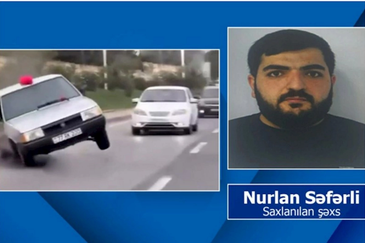 Toy karvanında avtoxuliqanlıq edən sürücü saxlanılıb
