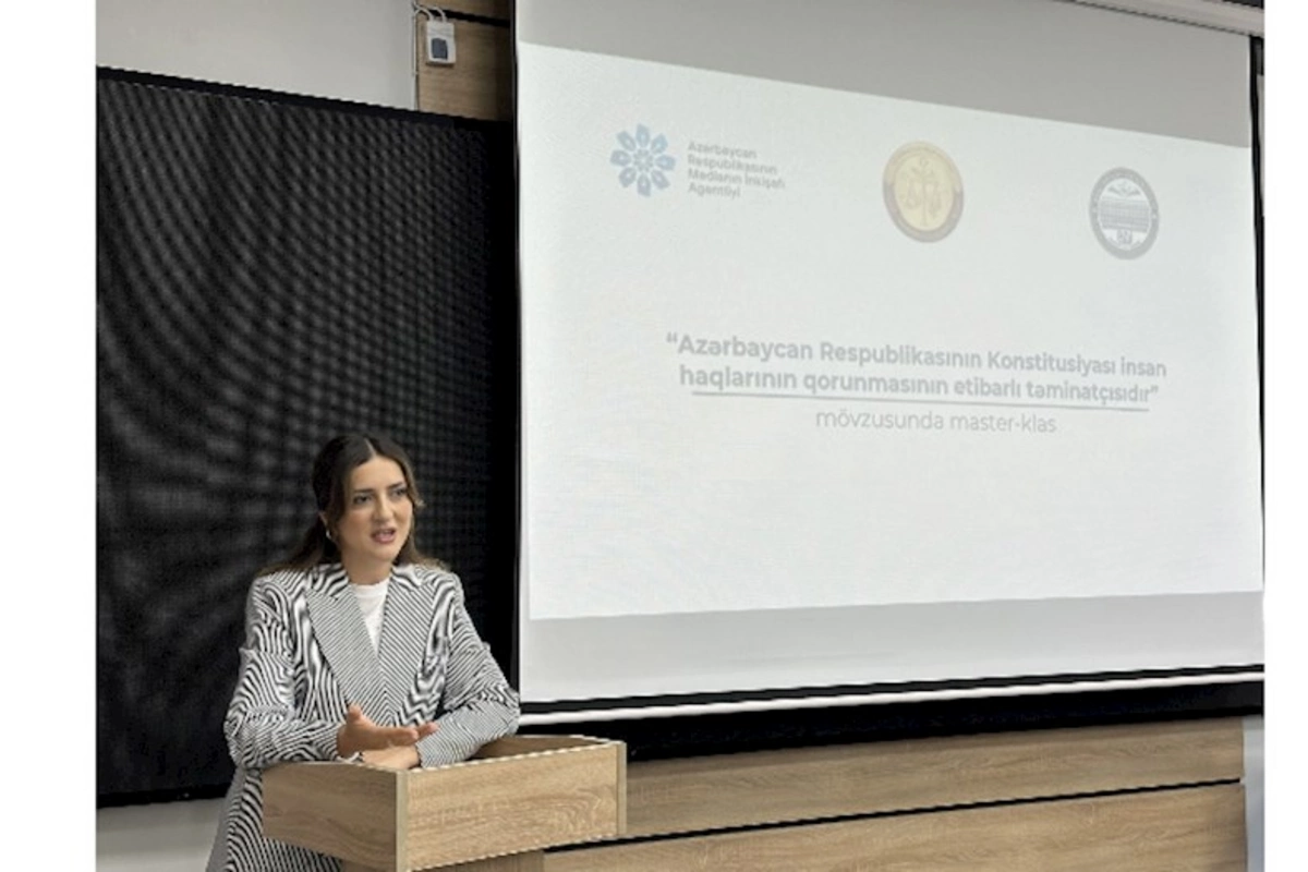 “Konstitusiya və Suverenlik İli” çərçivəsində növbəti master-klas keçirilib — FOTOLAR