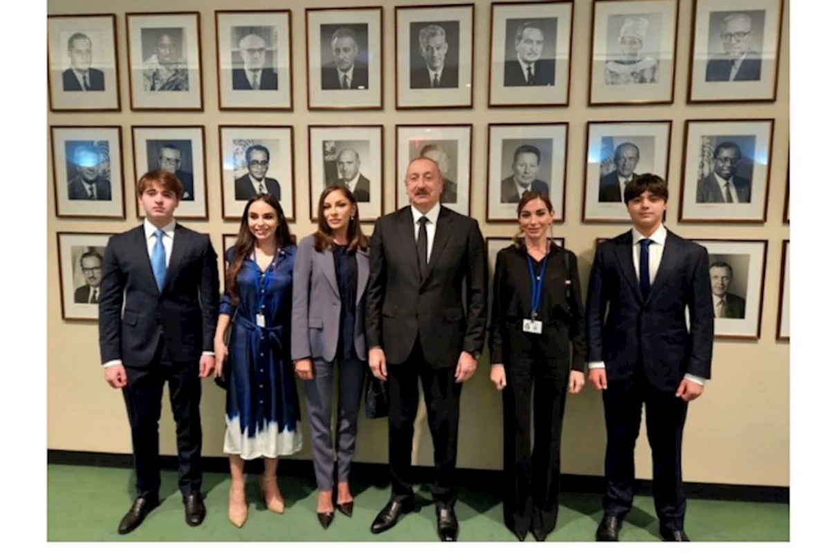 Prezident ailəsinin Nyu-Yorkdan FOTOSU