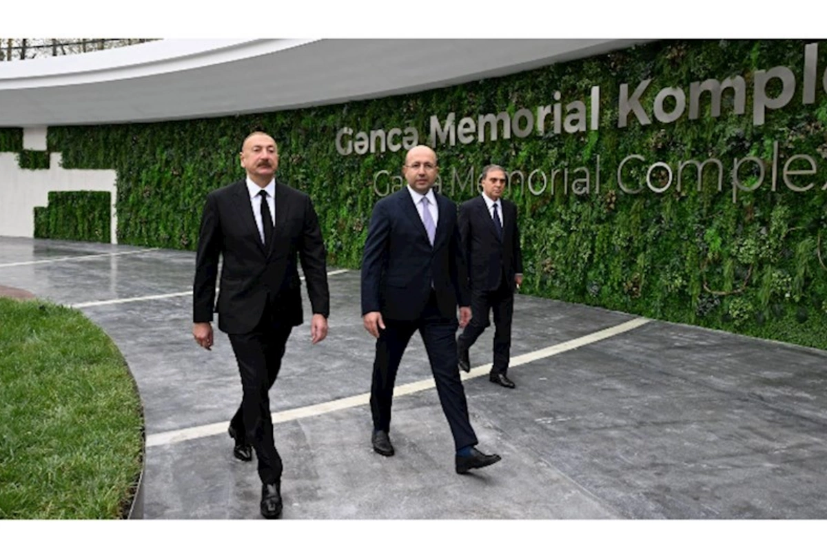 İlham Əliyev Gəncə Memorial Kompleksinin açılışında iştirak etdi — VİDEO/FOTOLAR (YENİLƏNİB)