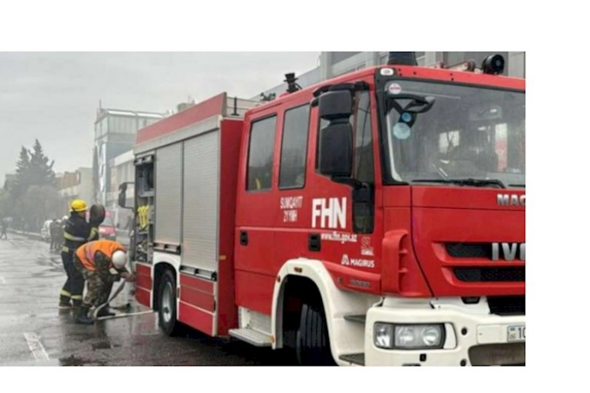 Güclü yanğın olan obyekt bu şirkətin imiş