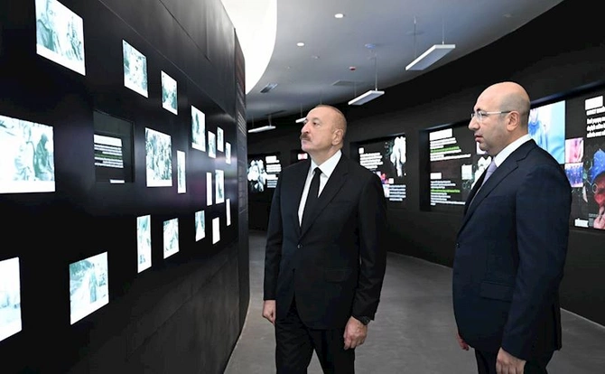 İlham Əliyev Gəncə Memorial Kompleksinin açılışında iştirak etdi — VİDEO/FOTOLAR (YENİLƏNİB)