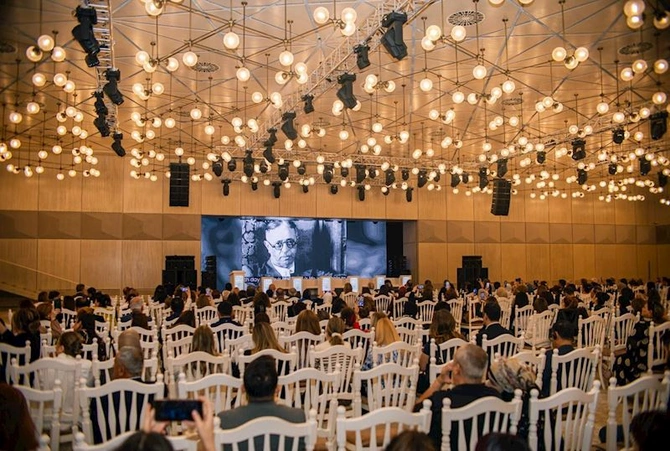“Üzeyir Hacıbəylinin irsi: keçmişdən bu günə” forumu start götürüb — FOTOLAR (YENİLƏNİB)