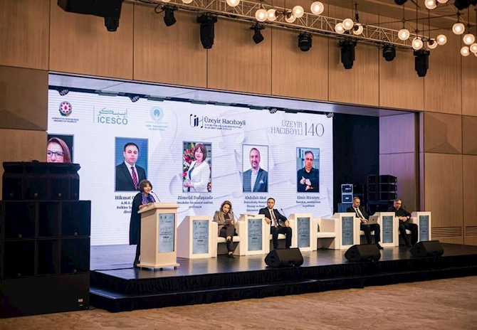 “Üzeyir Hacıbəylinin irsi: keçmişdən bu günə” forumu start götürüb — FOTOLAR (YENİLƏNİB)