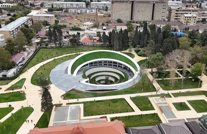 İlham Əliyev Gəncə Memorial Kompleksinin açılışında iştirak etdi — VİDEO/FOTOLAR (YENİLƏNİB)