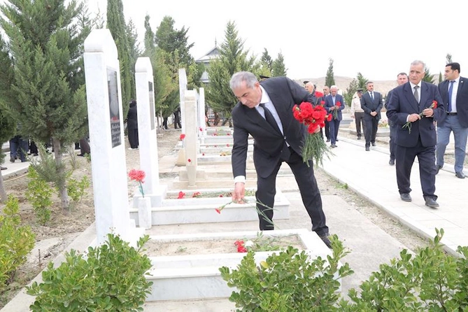Hacıqabulda Anım Gününə həsr olunmuş tədbir keçirildi — FOTOLAR