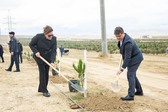 ETSN kollektivi şəhidlərin əziz xatirəsini yad etdi — FOTOLAR