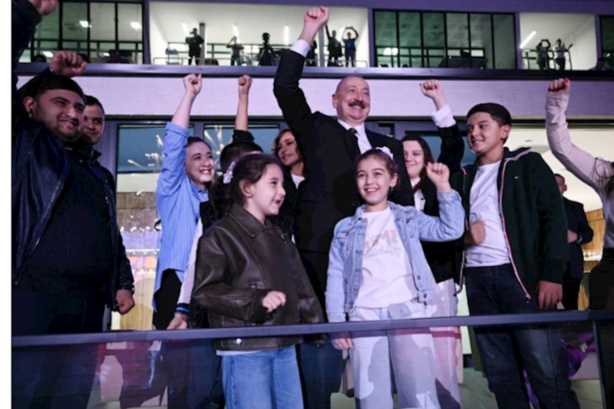 İlham Əliyev III MDB Oyunlarının açılış mərasimindən paylaşım edib — FOTO