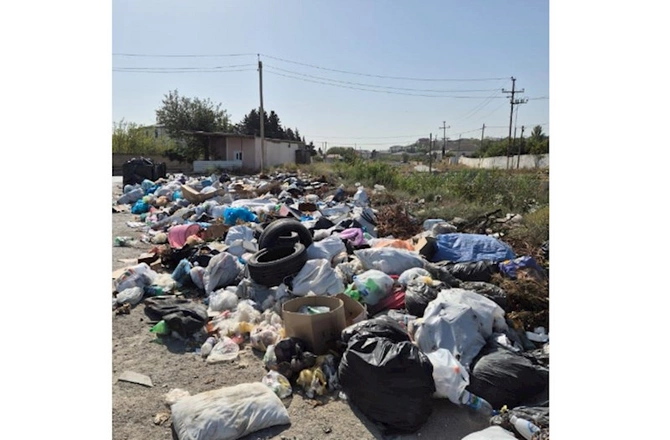 Binəqədidə acınacaqlı vəziyyət — Aylardır zibillər təmizlənmir (ŞOK GÖRÜNTÜLƏR)