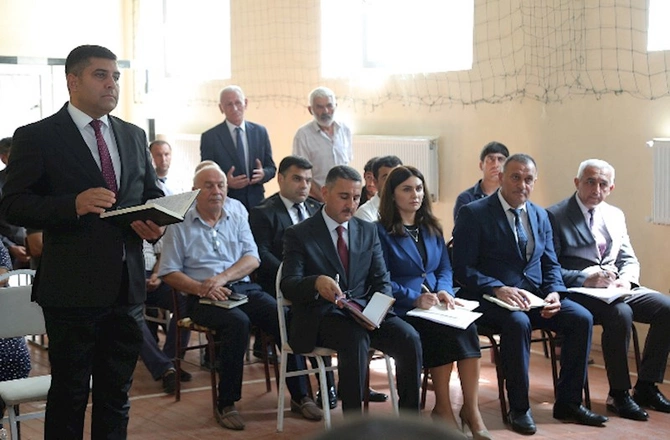 Hacıqabulun Bürvənd kəndində növbəti səyyar qəbul-görüş — FOTOLAR