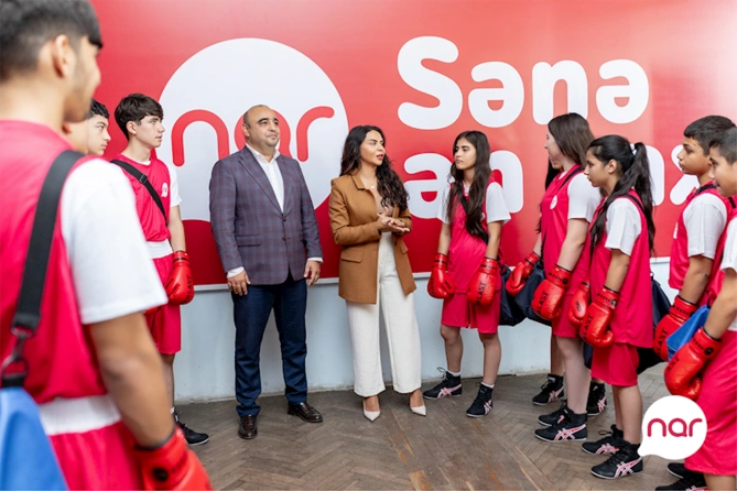“Nar” boks təlimlərinə dəstək olur — FOTOLAR “Nar” boks təlimlərinə dəstək olur — FOTOLAR