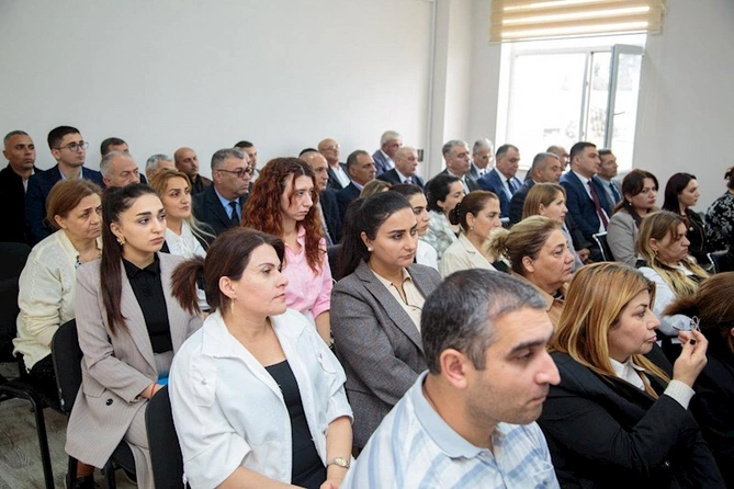 Salyanda zorakılıq hallarının qarşısının alınması ilə bağlı tədbir keçirilib — FOTOLAR Salyanda zorakılıq hallarının qarşısının alınması ilə bağlı tədbir keçirilib — FOTOLAR
