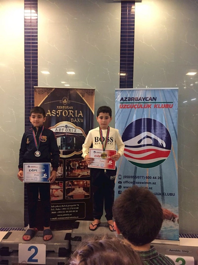 Qızıl medal alan Oqtay Hüseynov bu məşhurun nəvəsi imiş — FOTOLAR