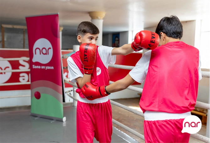 “Nar” boks təlimlərinə dəstək olur — FOTOLAR “Nar” boks təlimlərinə dəstək olur — FOTOLAR
