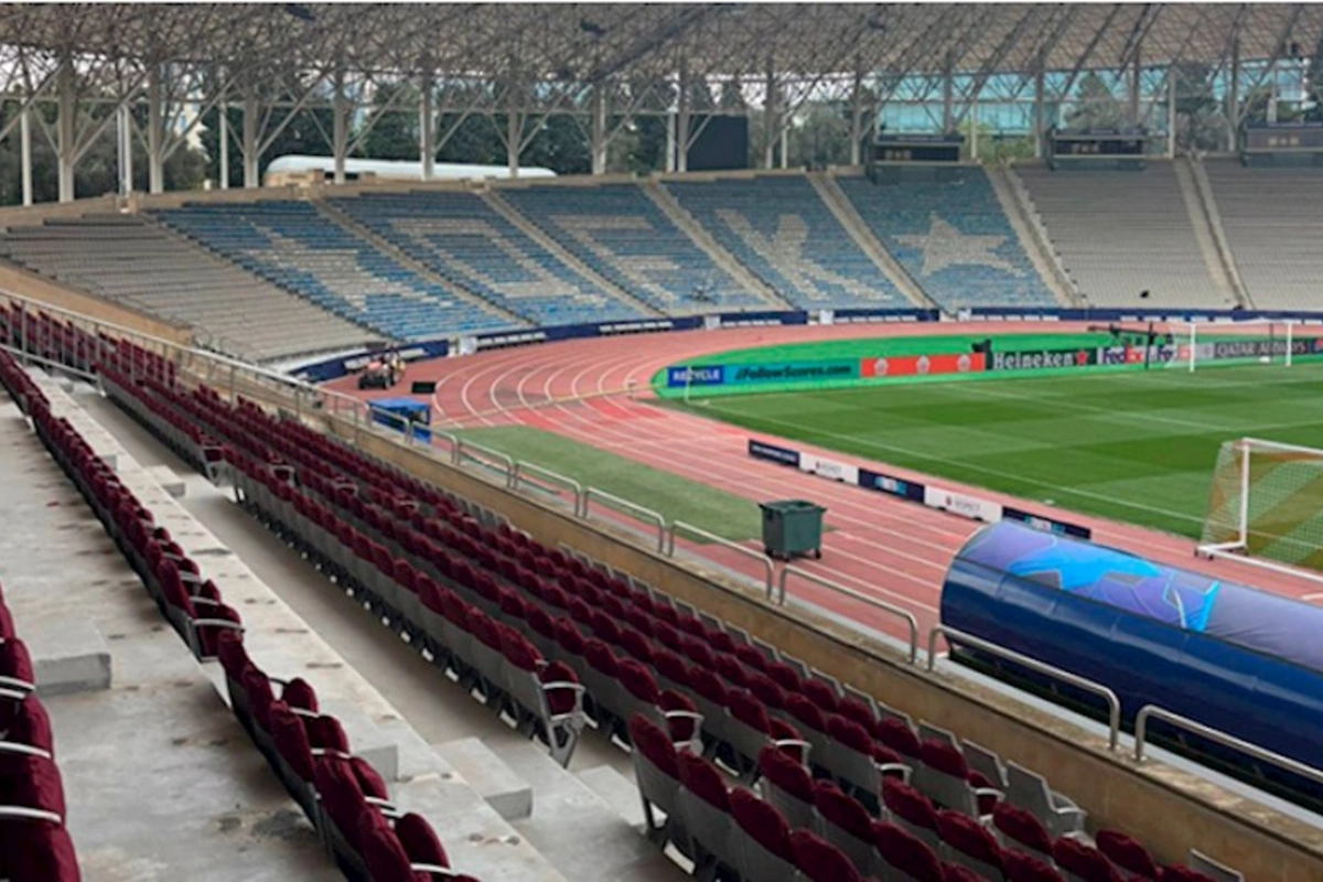 Respublika stadionunda ÇL öncəsi dəyişikliklər — VİDEO/FOTOLAR