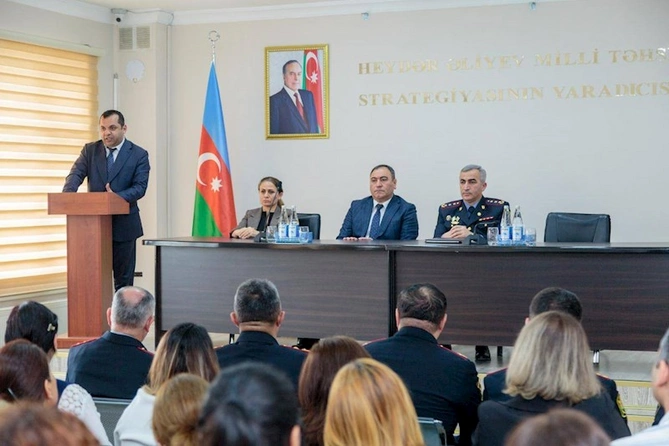 Salyanda zorakılıq hallarının qarşısının alınması ilə bağlı tədbir keçirilib — FOTOLAR Salyanda zorakılıq hallarının qarşısının alınması ilə bağlı tədbir keçirilib — FOTOLAR