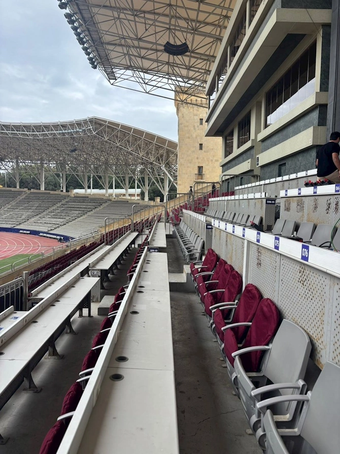 Respublika stadionunda ÇL öncəsi dəyişikliklər — VİDEO/FOTOLAR