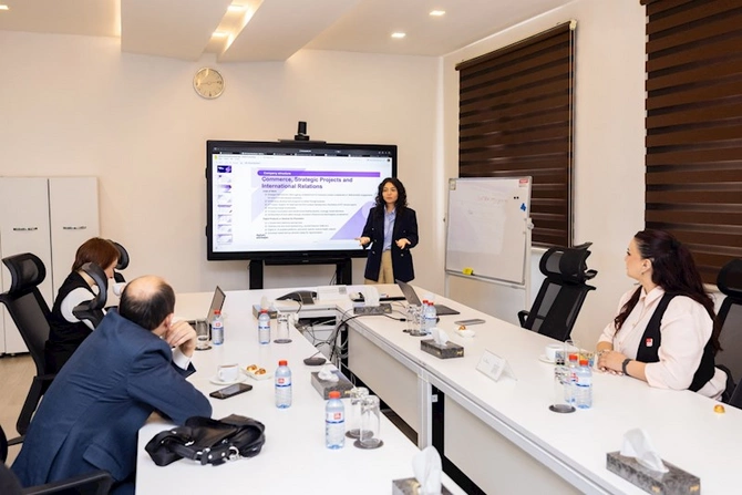 Özbəkistandan olan kommunikasiyaya məsul nümayəndələr Azərbaycanın bir sıra dövlət orqan və qurumlarının fəaliyyəti ilə tanış olublar — FOTOLAR