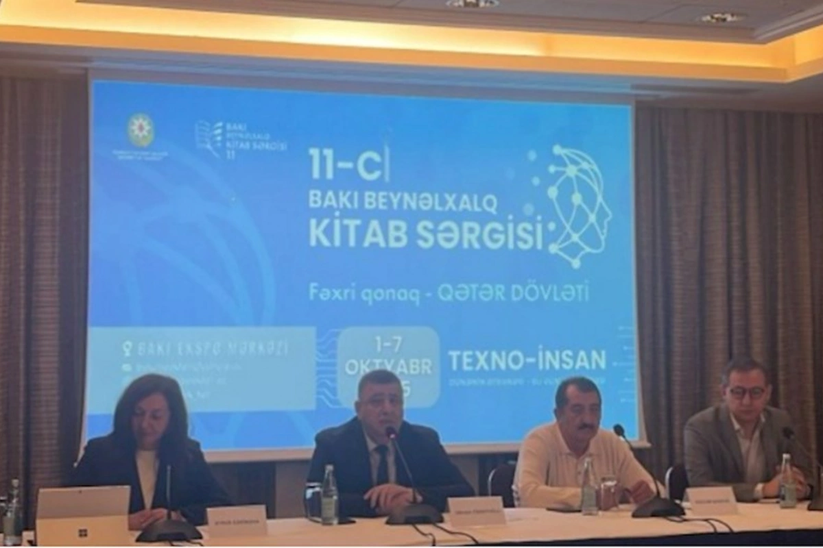 Sabah Bakı Beynəlxalq Kitab Sərgisi start götürəcək