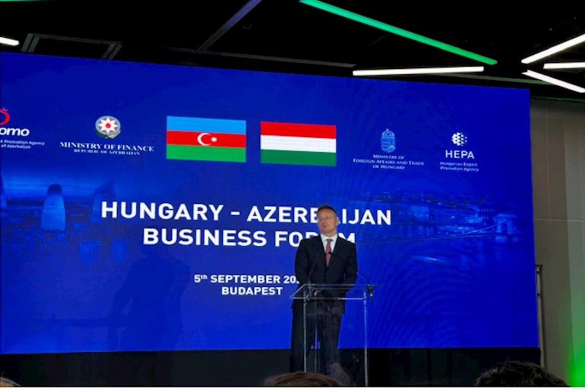 Budapeştdə Azərbaycan-Macarıstan biznes forumu keçirilib