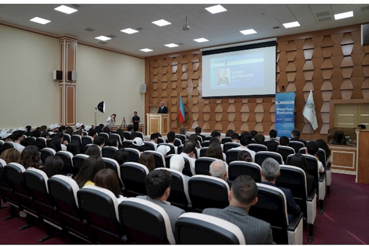 ADSEA-da “WaterTech Bootcamp”ın açılış mərasimi keçirilib — FOTOLAR