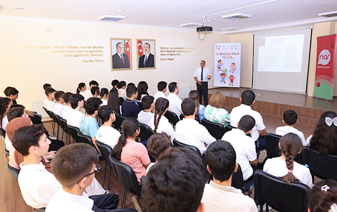 “Nar” uşaqlar üçün maarifləndirici tədbirlərə dəstək verir — FOTOLAR “Nar” uşaqlar üçün maarifləndirici tədbirlərə dəstək verir — FOTOLAR