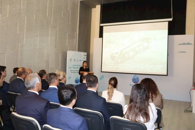 Şamaxının Mərzəndiyyə kəndində içməli su layihəsi həyata keçirilib — FOTOLAR