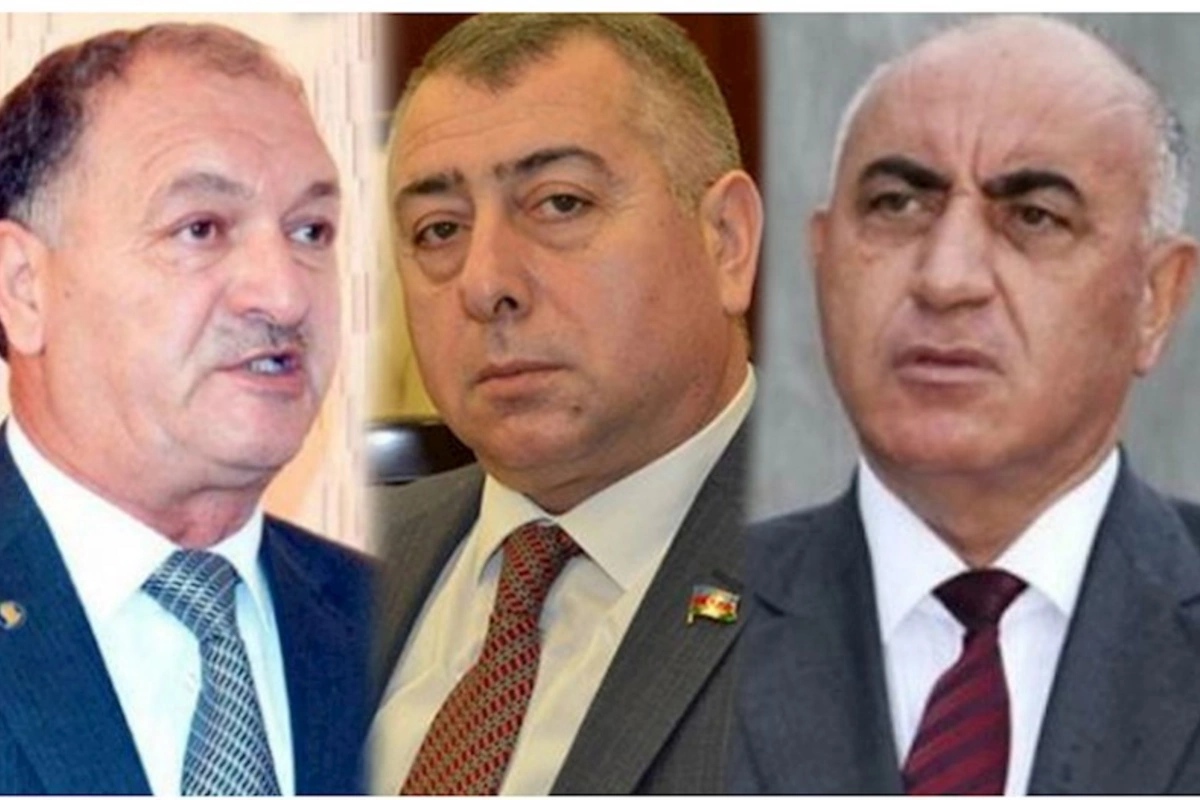 Dəmir barmaqlıqlar arxasında dözə bilməyən məmurlar...