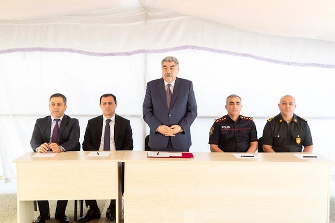 İcra başçısı Seyidan kəndinin sakinləri ilə görüşdü — FOTOLAR