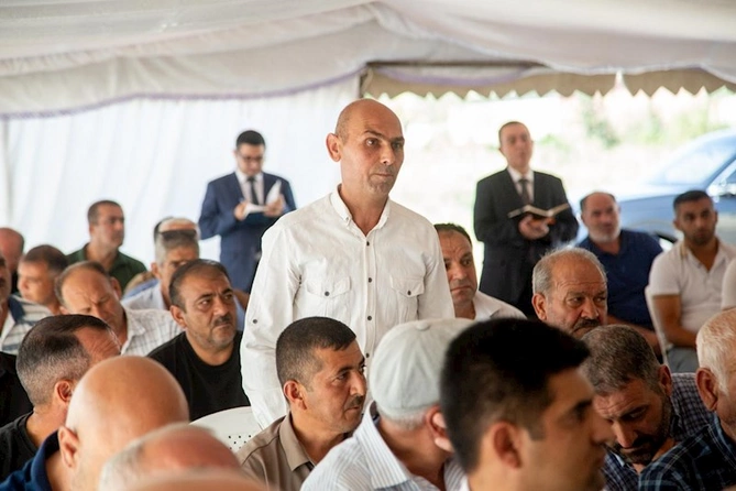 İcra başçısı Seyidan kəndinin sakinləri ilə görüşdü — FOTOLAR