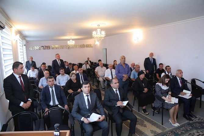 Hacıqabulda növbəti vətəndaş qəbulu keçirildi — FOTOLAR
