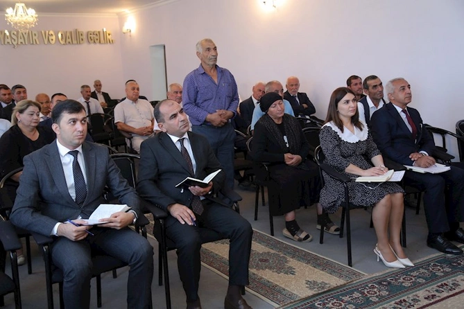 Hacıqabulda növbəti vətəndaş qəbulu keçirildi — FOTOLAR