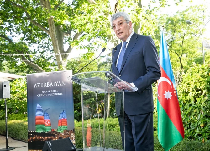 Madriddə 28 May - Müstəqillik Günü qeyd olunub — FOTOLAR