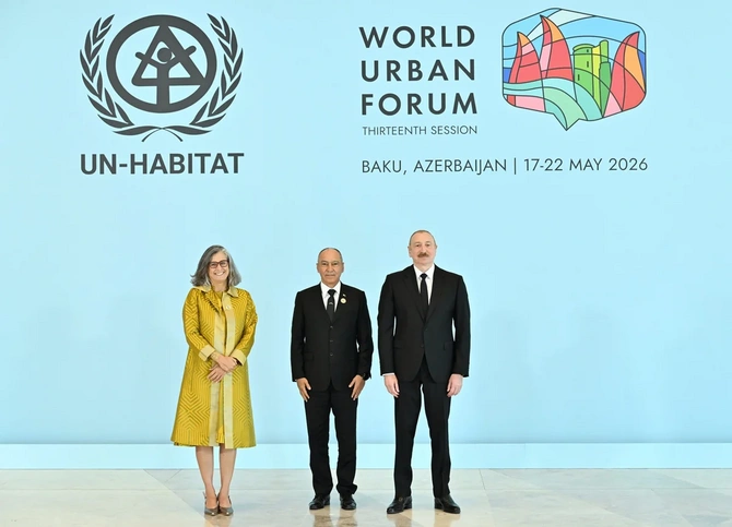 WUF13-ün açılış mərasimi keçirilir: Prezident tədbirdə çıxış etdi — CANLI (YENİLƏNİB)