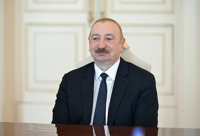İlham Əliyev Türkiyənin daxili işlər nazirini qəbul etdi — FOTOLAR İlham Əliyev Türkiyənin daxili işlər nazirini qəbul etdi — FOTOLAR
