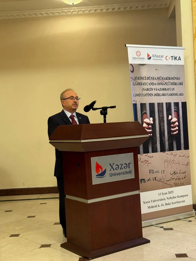 Bakıda Nargin və Osmanlı əsirləri mövzusunda beynəlxalq konfrans keçirildi — FOTOLAR Bakıda Nargin və Osmanlı əsirləri mövzusunda beynəlxalq konfrans keçirildi — FOTOLAR