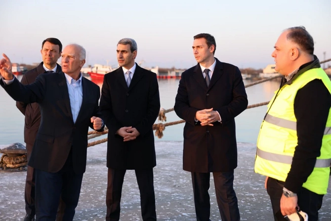 ADY ilə Gürcüstanın aparıcı logistika şirkəti və limanları arasında əməkdaşlıq müzakirə edildi — FOTOLAR