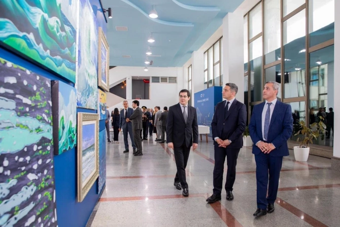 Bakı Dəniz Vağzalında dənizçilərin peşə bayramı münasibətilə tədbir keçirildi — FOTOLAR Bakı Dəniz Vağzalında dənizçilərin peşə bayramı münasibətilə tədbir keçirildi — FOTOLAR
