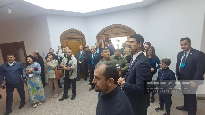 TDT ölkələrinin dini məsələlər üzrə dövlət qurumlarının rəhbərləri Şuşa ilə tanış olublar — FOTOLAR