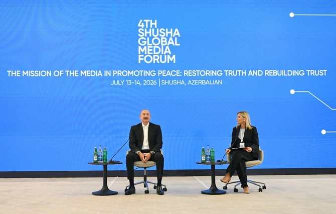İlham Əliyev IV Şuşa Qlobal Media Forumunun açılışında iştirak edib — VİDEO (FOTOLAR/YENİLƏNİB)