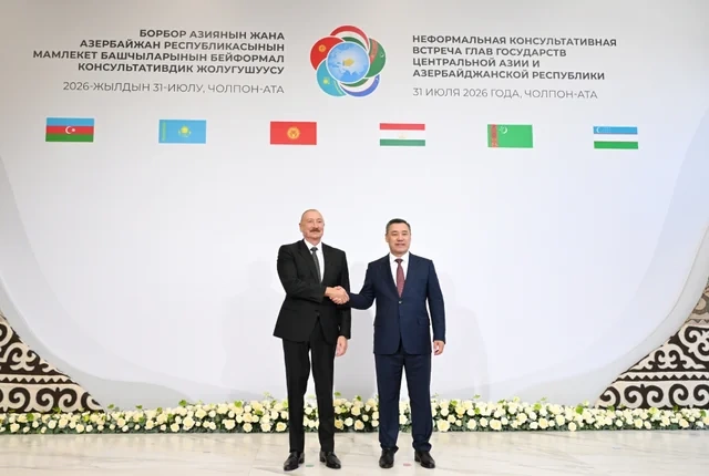 Çolpon-Ata şəhərində Azərbaycan və Mərkəzi Asiya ölkələrinin dövlət başçılarının qeyri-rəsmi görüşü keçirilib — VİDEO/FOTOLAR (YENİLƏNİB)