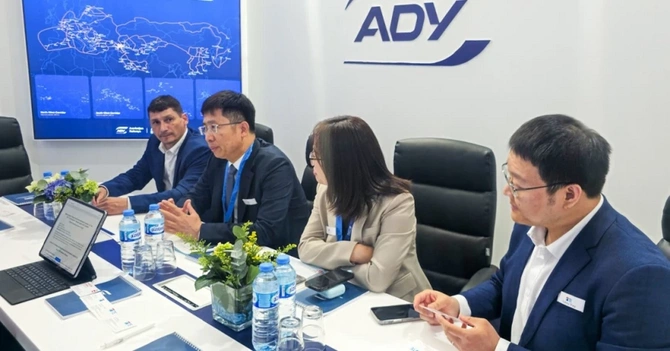 ADY Münhendə “Transport Logistic” sərgisində iştirak edir — FOTOLAR