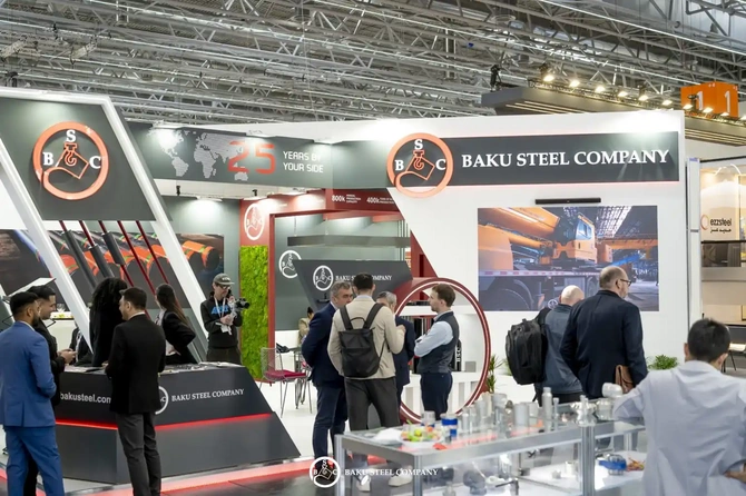 Baku Steel Company Almaniyada Tube 2026 sərgisində — FOTOLAR