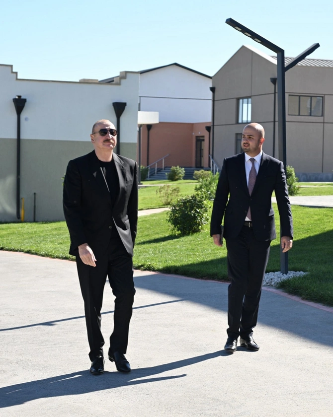 İlham Əliyev Cəbrayılın Horovlu kəndinin birinci mərhələsinin açılışında iştirak etdi — FOTOLAR