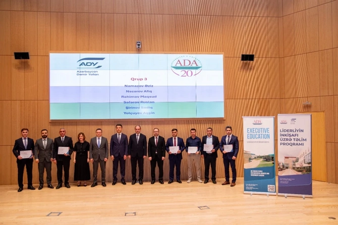 ADY və ADA Universitetinin “Liderlərin İnkişafı Proqramı” uğurla yekunlaşdı — FOTOLAR